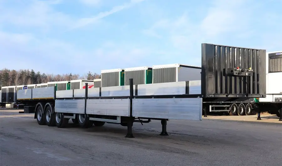 Полуприцеп бортовой Тонар B4-16V/VK (97882) (4 оси)